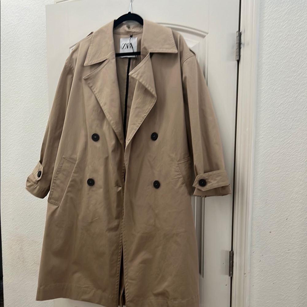Zara Tan Trench Coat